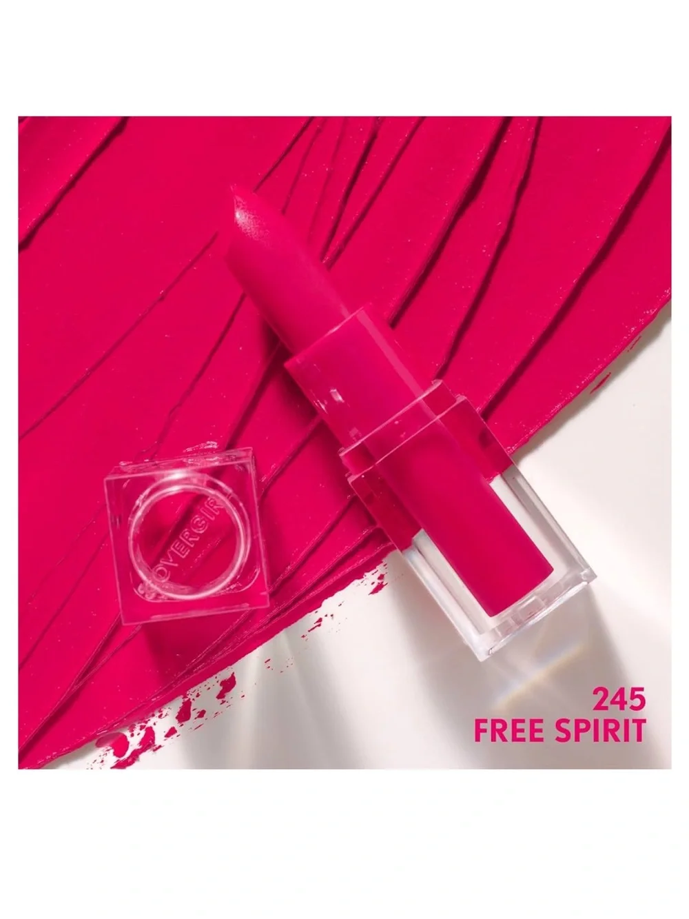 CoverGirl New Clean Lip Color, Free Spirit, Satin Finish